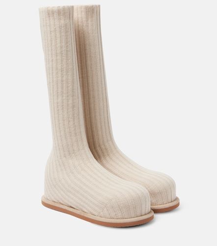 Botas calcetín altas Veneda 15 - Amina Muaddi - Modalova