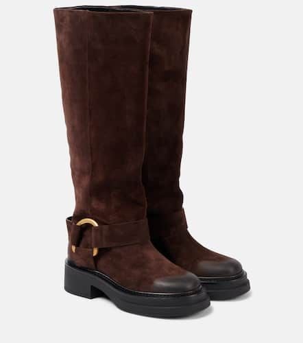 Suede Softness knee-high biker boots - Dorothee Schumacher - Modalova