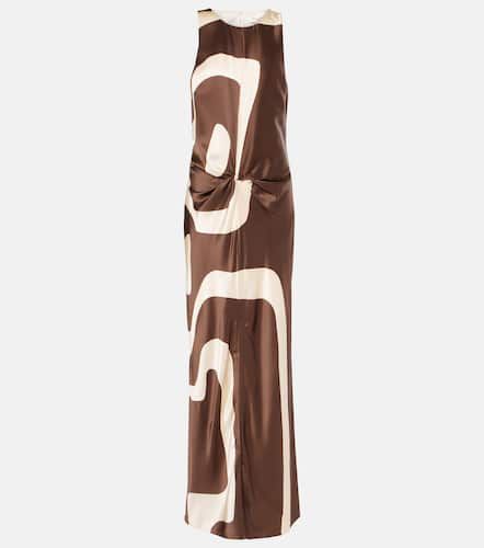 SIR Printed silk maxi dress - SIR - Modalova