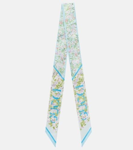 Gucci Floral silk twill scarf - Gucci - Modalova