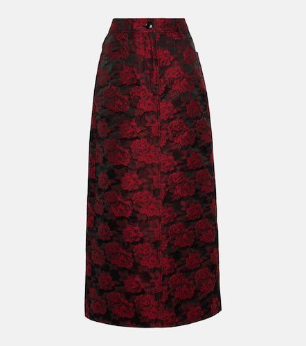 Ganni Floral jacquard maxi skirt - Ganni - Modalova