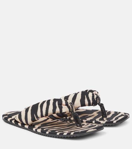 Indie zebra-print thong sandals - The Attico - Modalova