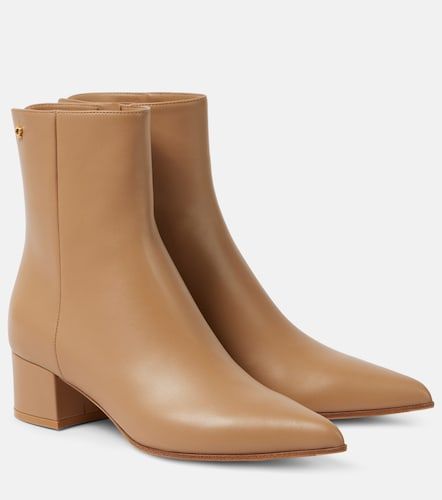 Lyell 45 leather ankle boots - Gianvito Rossi - Modalova
