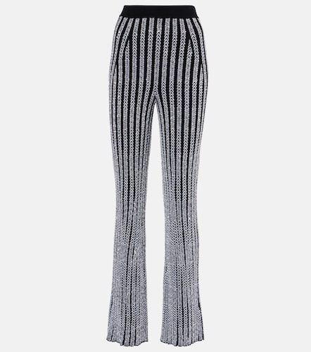 Missoni Chevron lame flared pants - Missoni - Modalova