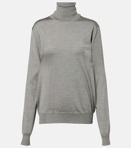 The Row Liwen silk turtleneck top - The Row - Modalova