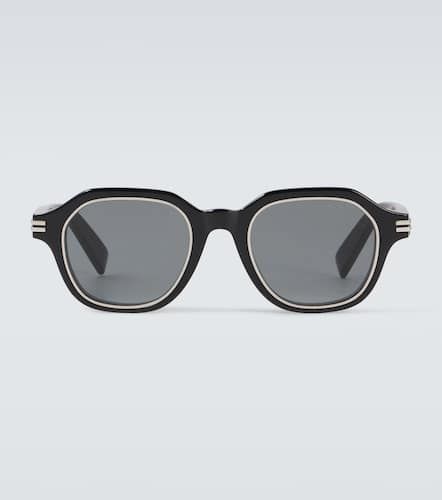 Zegna Eckige Sonnenbrille - Zegna - Modalova