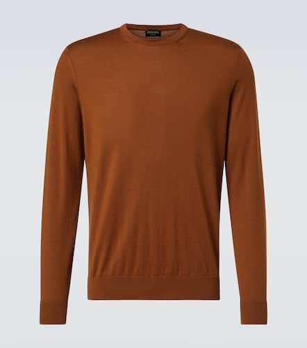 Zegna Pullover in cashmere e seta - Zegna - Modalova