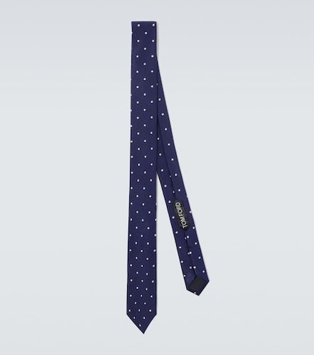 Tom Ford Polka-dot silk twill tie - Tom Ford - Modalova