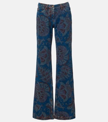Etro Jeans flared florales - Etro - Modalova