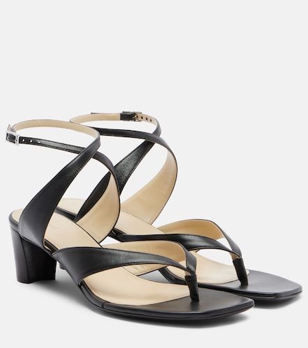 Leather slingback thong sandals - Lemaire - Modalova