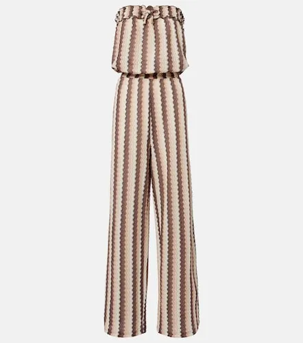 Viv striped jumpsuit - Melissa Odabash - Modalova