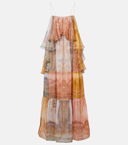 Como paisley silk-blend maxi dress - Zimmermann - Modalova