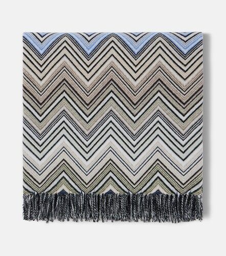 Plaid Perseo Zigzag in lana e cashmere - Missoni - Modalova