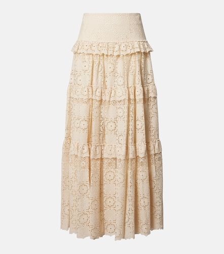 Maxirock aus Guipure-Spitze - Elie Saab - Modalova