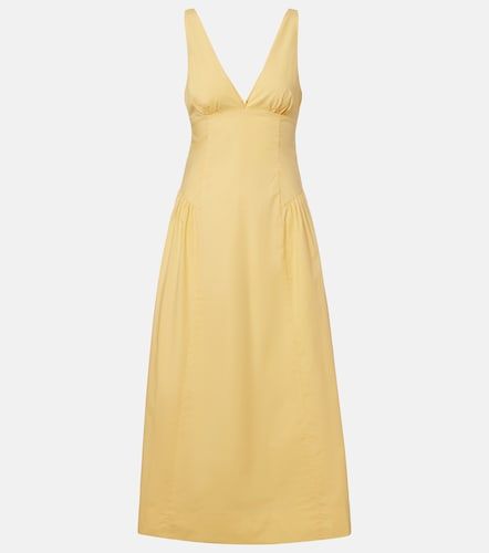 Vestido midi Lindie de popelín de algodón - Posse - Modalova