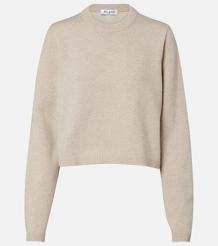 Alaïa Pullover aus Kaschmir und Wolle - Alaia - Modalova