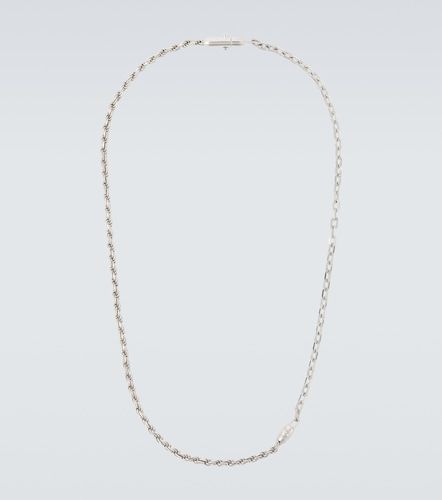 Collar de cadena de plata de ley - Bottega Veneta - Modalova