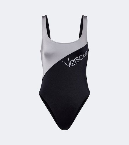 Versace Costume intero con logo - Versace - Modalova
