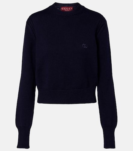 Gucci Pullover in cotone GG - Gucci - Modalova