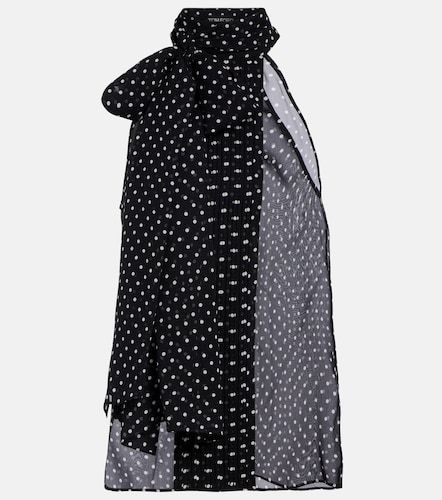 Draped polka-dot silk blouse - Tom Ford - Modalova