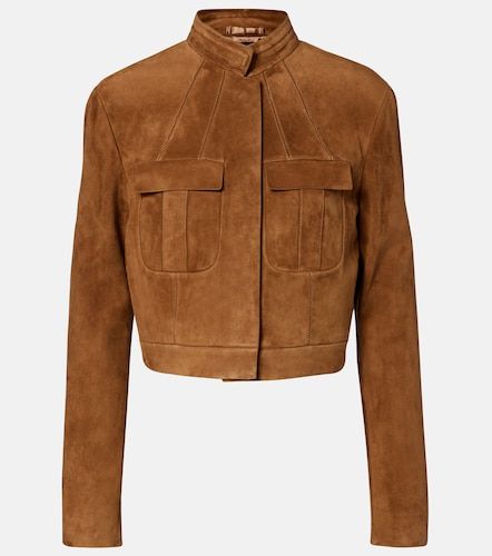 Tom Ford Cropped suede jacket - Tom Ford - Modalova