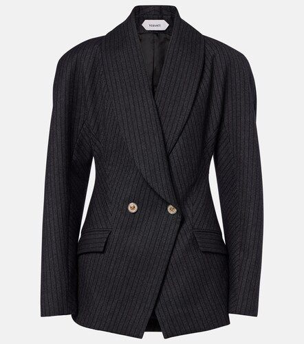 Blazer Medusa aus Schurwoll-Twill - Versace - Modalova