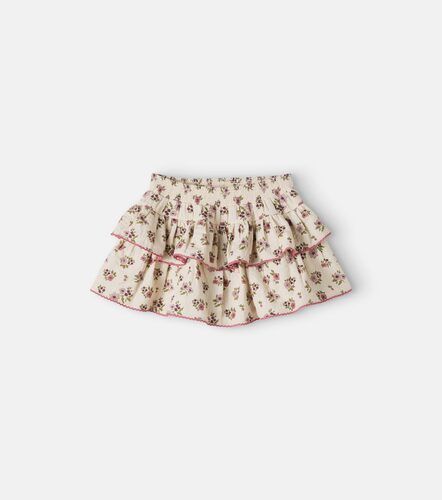 Falda Kiki de algodón floral - C'era Una Volta - Modalova
