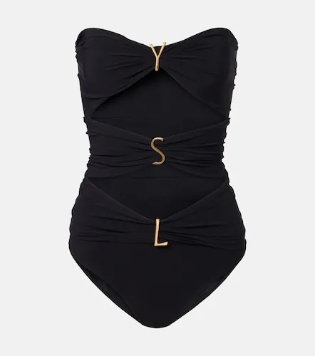 Cutout embellished swimsuit - Saint Laurent - Modalova