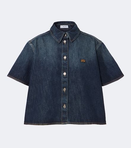 Loewe Camicia di jeans Double L - Loewe - Modalova