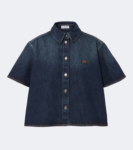 Loewe Jeanshemd Double L - Loewe - Modalova