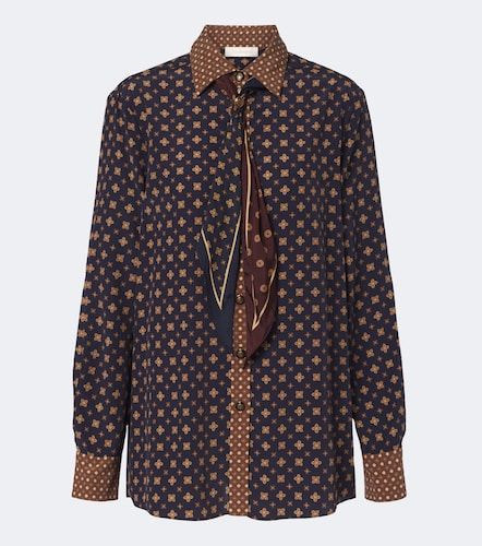 Zimmermann Printed tie-neck blouse - Zimmermann - Modalova