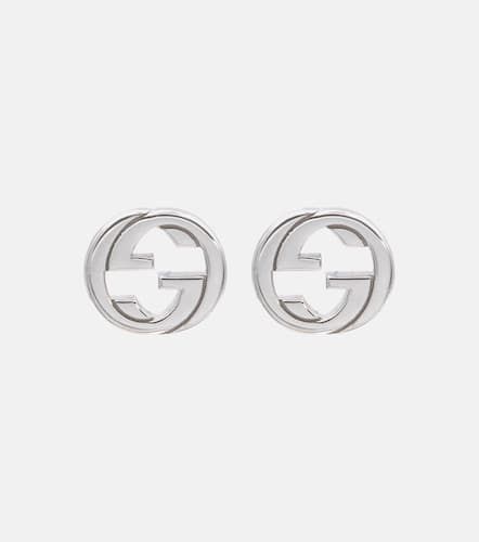 Interlocking G sterling earrings - Gucci - Modalova