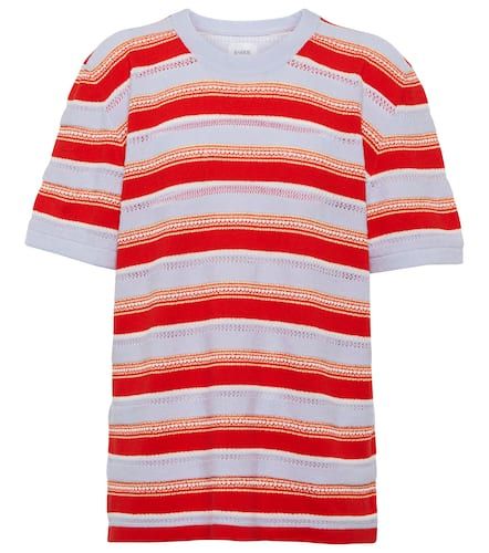 Striped cotton and cashmere top - Barrie - Modalova