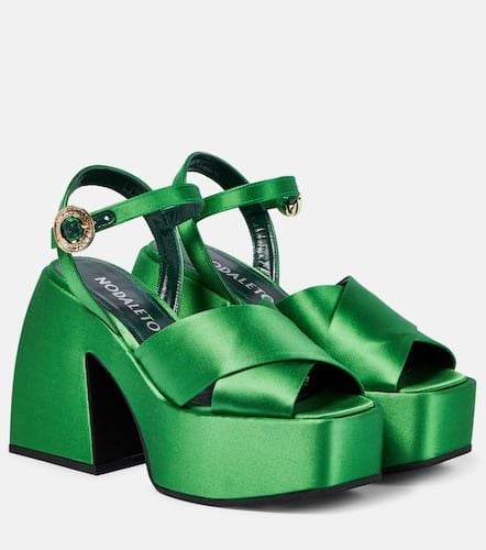 Bulla Joni satin platform sandals - Nodaleto - Modalova