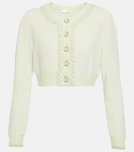 Twain cropped cardigan - LoveShackFancy - Modalova