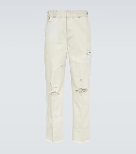 Distressed straight-leg cotton pants - Undercover - Modalova