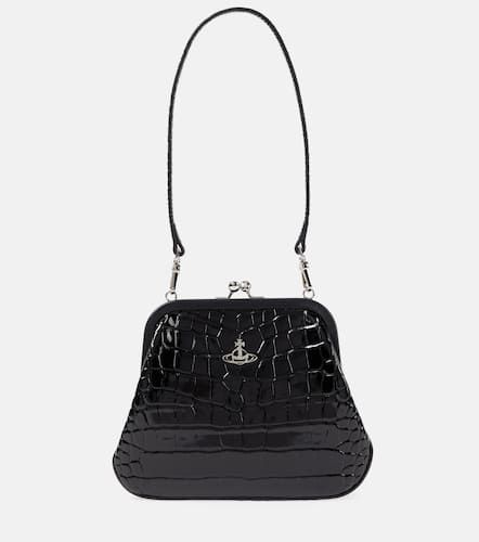 Croc-effect leather tote bag - Vivienne Westwood - Modalova