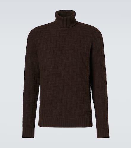 Wool and cashmere turtleneck sweater - Prada - Modalova