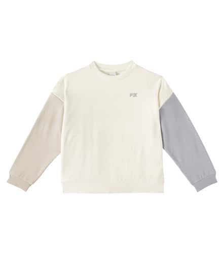 Colorblocked cotton-blend sweatshirt - Rylee + Cru - Modalova