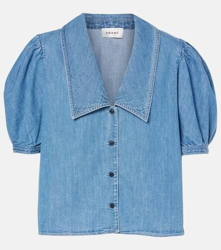 Frame Sailor denim top - Frame - Modalova