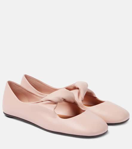 Ballerinas aus Leder - Alexander McQueen - Modalova