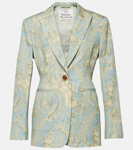 Blazer Lauren in cotone con stampa - Vivienne Westwood - Modalova