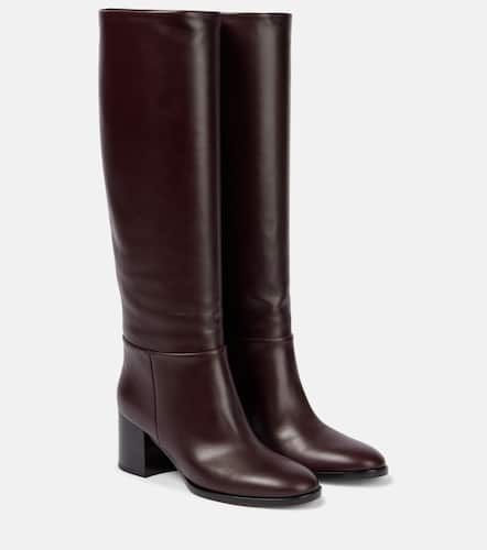 Santiago leather knee-high boots - Gianvito Rossi - Modalova