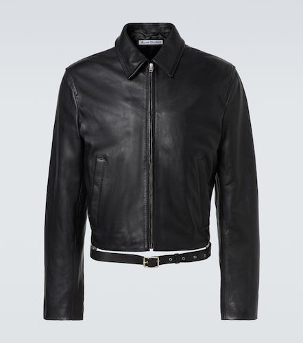 Acne Studios Chaqueta biker de piel - Acne Studios - Modalova
