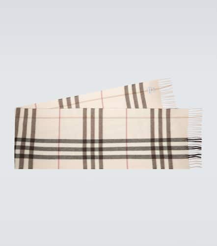 Check cashmere scarf - Burberry - Modalova