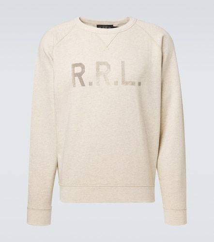 Sudadera en mezcla de algodón con logo - RRL - Modalova