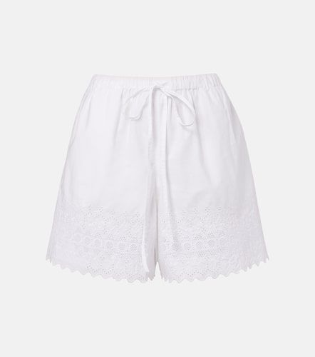 Shorts de popelín de algodón con bordado inglés - Polo Ralph Lauren - Modalova
