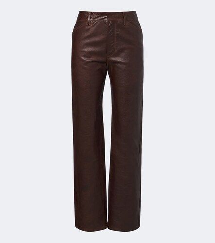 Lemaire Gerade Hose aus Leder - Lemaire - Modalova