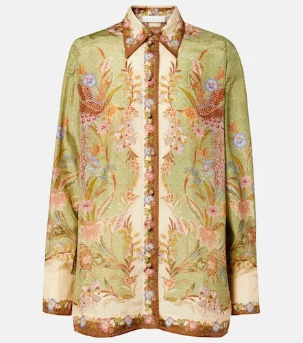 Zimmermann Indra printed silk shirt - Zimmermann - Modalova