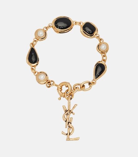 Pulsera de cadena Cassandre adornada - Saint Laurent - Modalova
